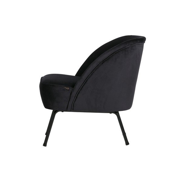 Tumši zils atpūtas krēsls BePureHome Vogue-image-1