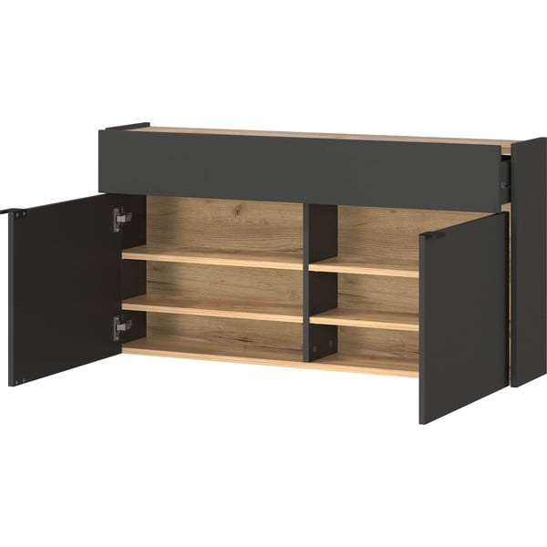 Antracīta pelēka/dabīga toņa priekšnama iekārta Ameca – Germania-image-3