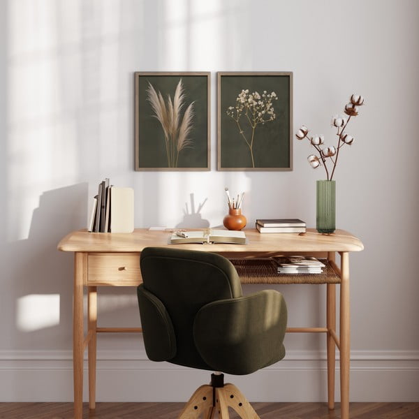 Gleznas (2 gab.) 30x40 cm Boho – Styler-image-1