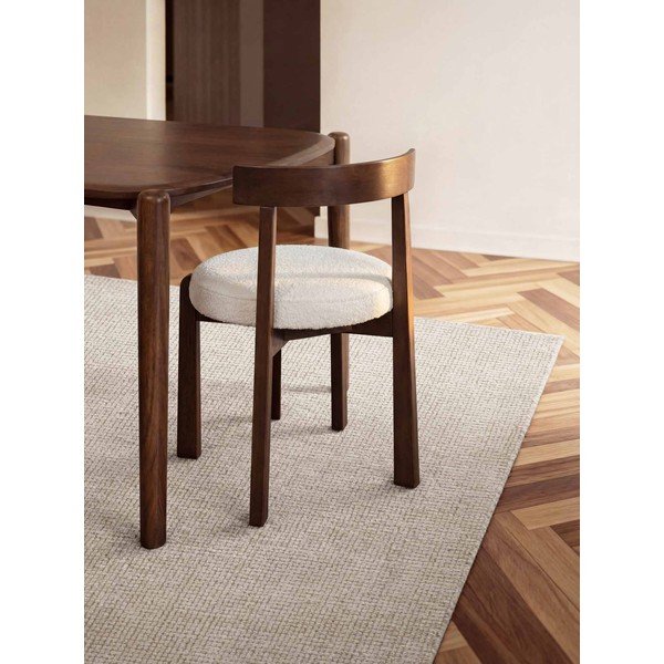 Krēmkrāsas ar rokām darināts vilnas paklājs 160x230 cm Greenwich – Ted Baker-image-1