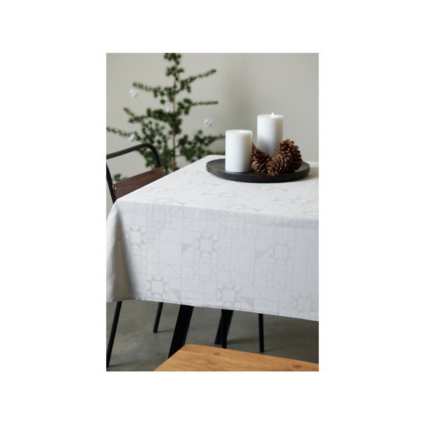 Damasta galdauts ø 160 cm Star Damask – Södahl-image-2