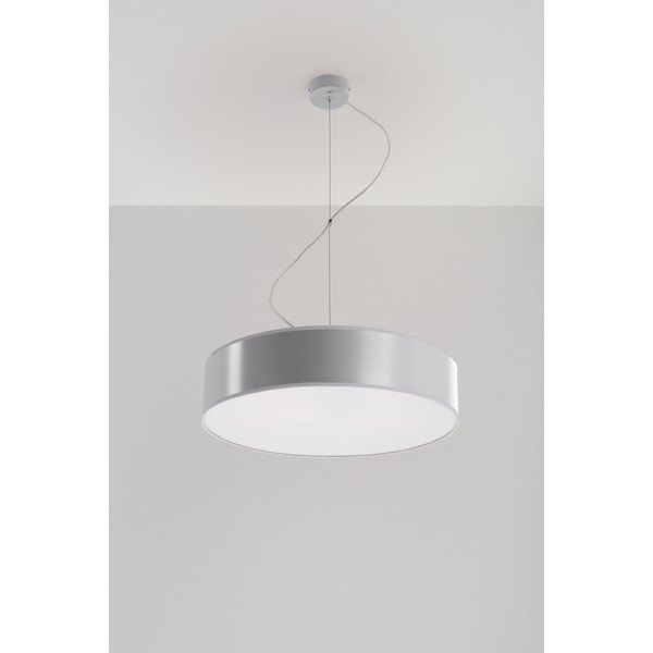 Pelēka griestu lampa Sollux Atis-image-1