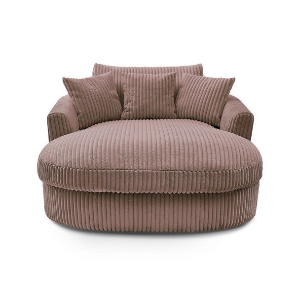 Rozā velveta atpūtas krēsls Belem – Bobochic Paris-image-3