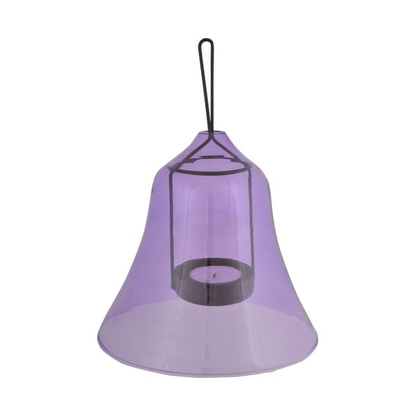 3 piekaramo stikla svečturu komplekts Esschert Design Bell, augstums 14 cm