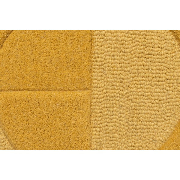 Dzeltens vilnas paklājs Flair Rugs Gigi, 160 x 230 cm-image-3