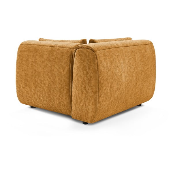 Sinepju dzeltens modulārais dīvāns Jeanne – Bobochic Paris-image-4