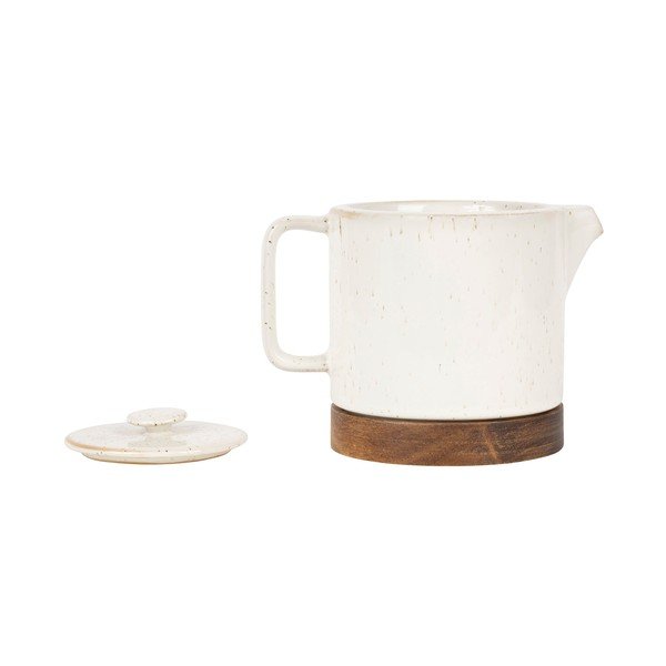 Dabīga toņa keramikas tējkanna 700 ml Nordika – Sema-image-2
