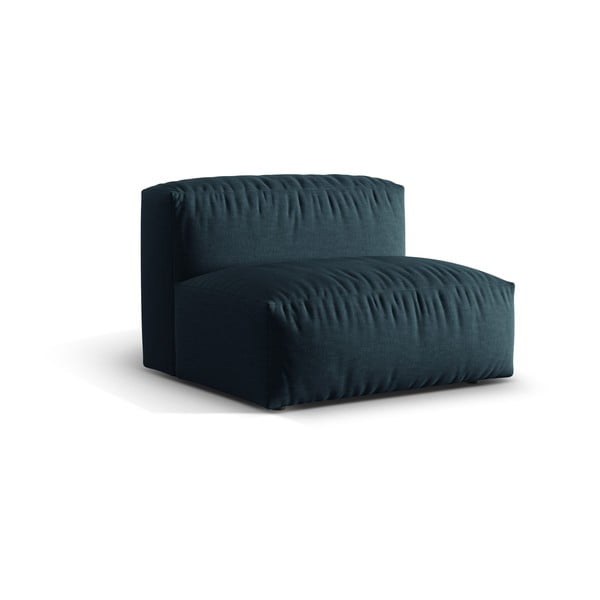 Tumši zila modulārā dīvāna daļa (vidējā moduļa) Martina – Micadoni Home-image-1