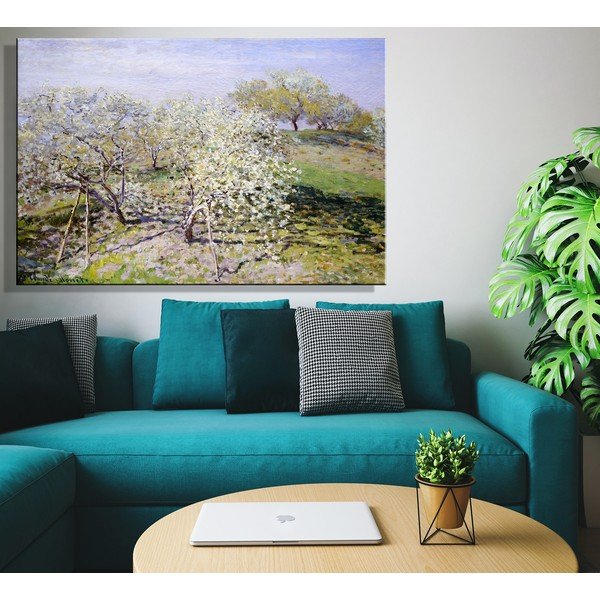Gleznas reprodukcija Claude Monet – Spring, 90 x 60 cm-image-1