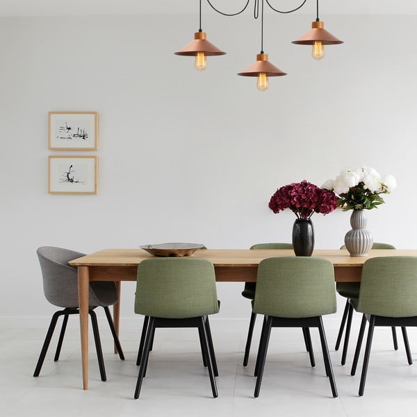 Vara krāsas piekaramā lampa ar metāla abažūru ø 114 cm Manavgat – Opviq lights-image-1