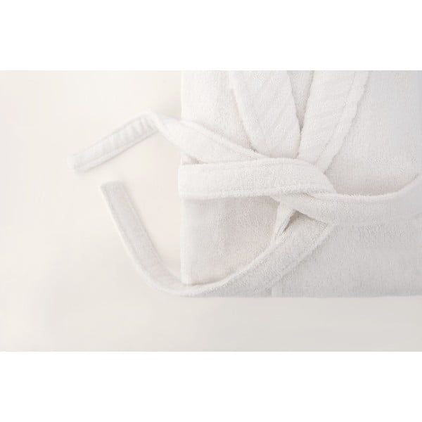 Balts kokvilnas halāts izmērs L/XL – Foutastic-image-3