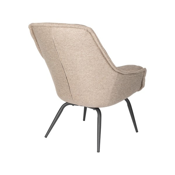 Bēšs atpūtas krēsls Comfortable – White Label-image-4