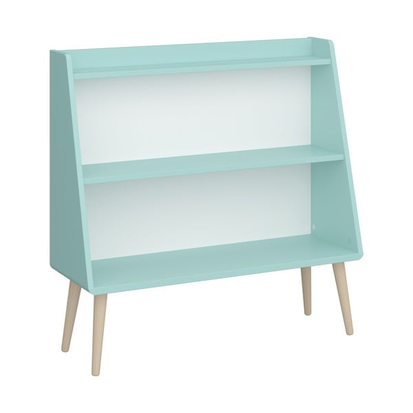 Tirkīzzils bērnu grāmatu plaukts 81x80 cm Gaia – Tvilum-image-2