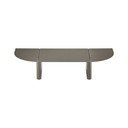Pelēks tērauda sienas plaukts 60 cm Oru – Blomus