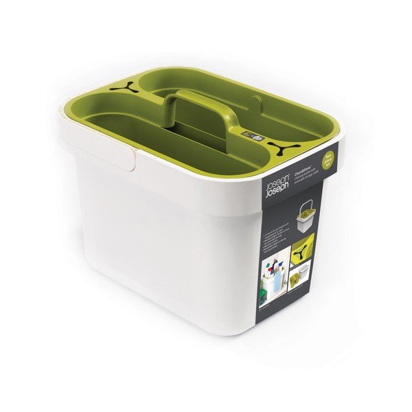 Clean&Store tīrīšanas spainis, balts/zaļš-image-4