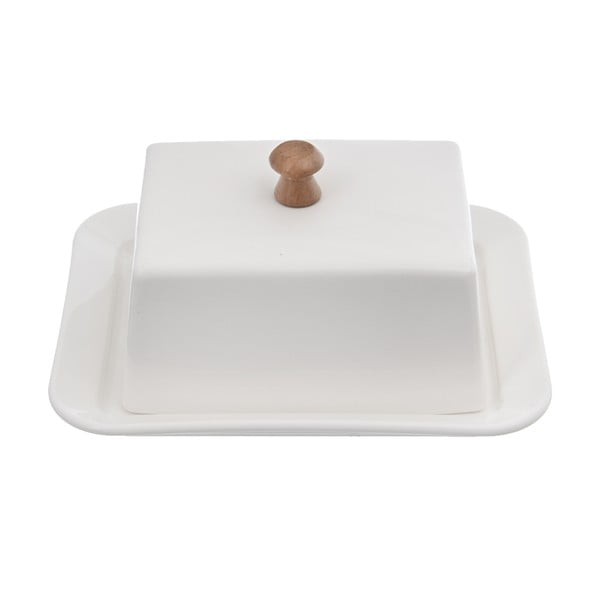 Balts porcelāna sviesta trauks Orion Whiteline-image-2