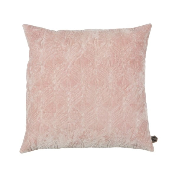 Gaiši rozā kokvilnas spilvens BePureHome, 50 x 50 cm
