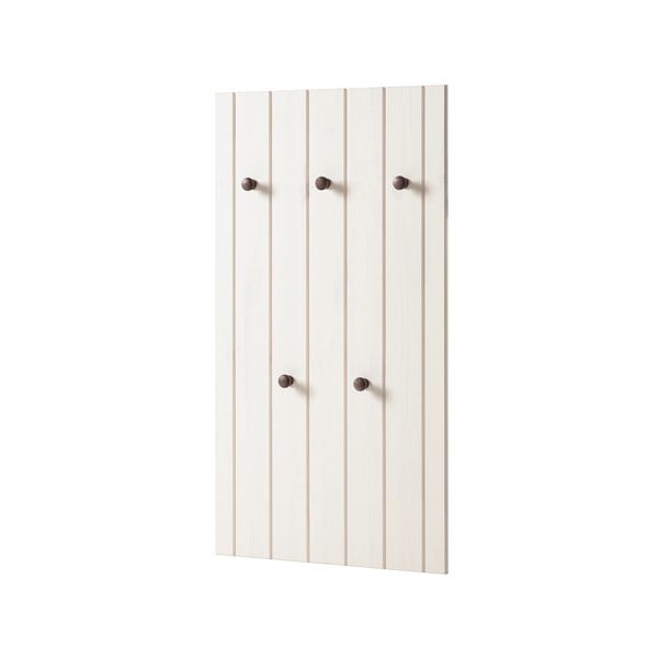 Balta priedes masīvkoka priekšnama iekārta 55x100x2 cm Anita – Støraa-image-1