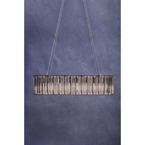 Metāla piekaramā lampa ar stikla abažūru Akiko – Premier Housewares-image-2