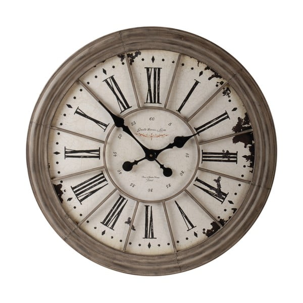 Pelēks Antic Line svārsta pulkstenis, ⌀ 69 cm
