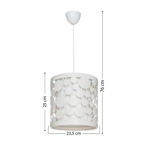 Balta griestu lampa 76x23,5 cm – Squid Lighting-image-3