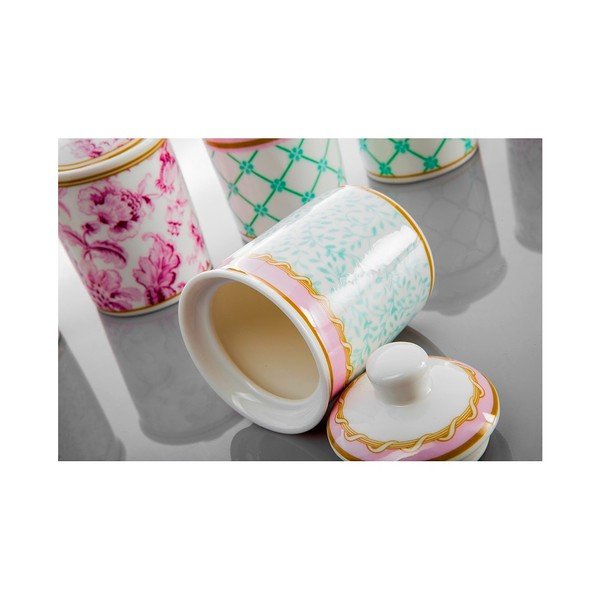 3 porcelāna trauku komplekts ar vāku Cihan Bilisim Tekstil Romance Paris-image-3