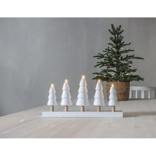 Balts Ziemassvētku gaismas dekors Skog – Star Trading-image-2