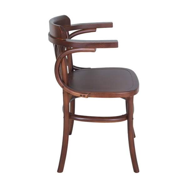 Brūns gobas masīvkoka pusdienu krēsls Montmartre – Antic Line-image-2