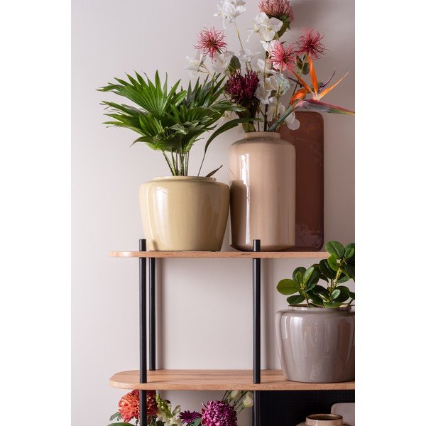 Bēša emaljēta vāze PT LIVING Grand, augstums 28 cm-image-1
