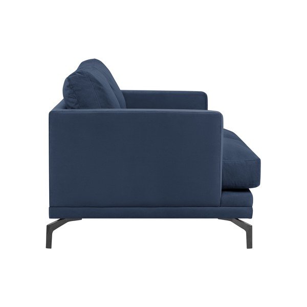 Tumši zils dīvāns ar melnu kāju balstu Windsor & Co Sofas Jupiter-image-2