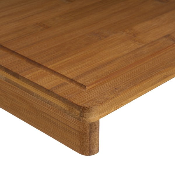 Bambusa griešanas dēlis 35x45 cm Bamboo Walnut – Casa Selección-image-1