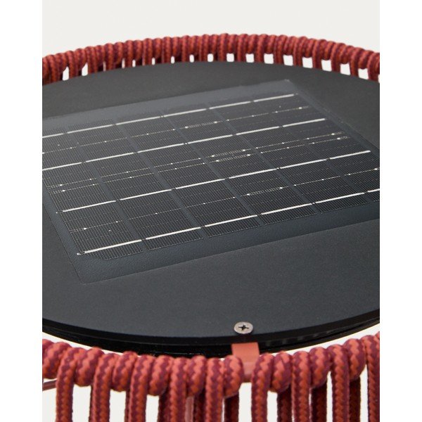 LED galda/pārvietojams āra gaismeklis ar saules baterijām ø 33 cm Aldet – Kave Home-image-4