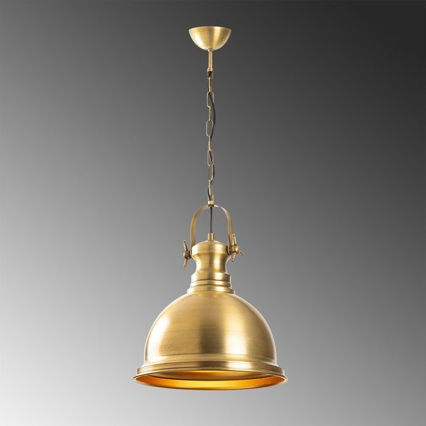 Metāla kulonu lampa dzeltenā krāsā Opviq apgaismojums Filio-image-1