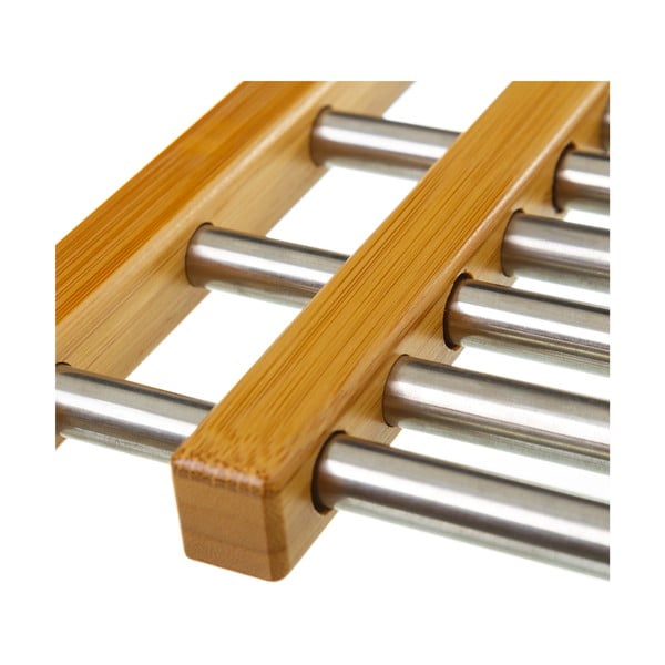 Regulējams bambusa un tērauda paklājs zem Casa Selección karstajiem katliem-image-2