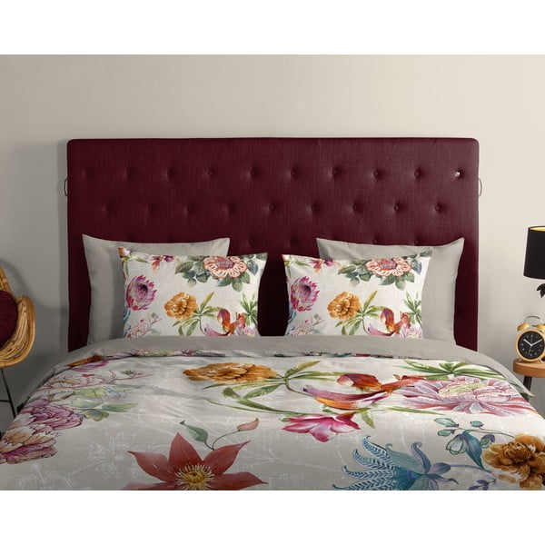 Bēša vienvietīga kokvilnas gultas veļa 140x200 cm – Good Morning-image-2