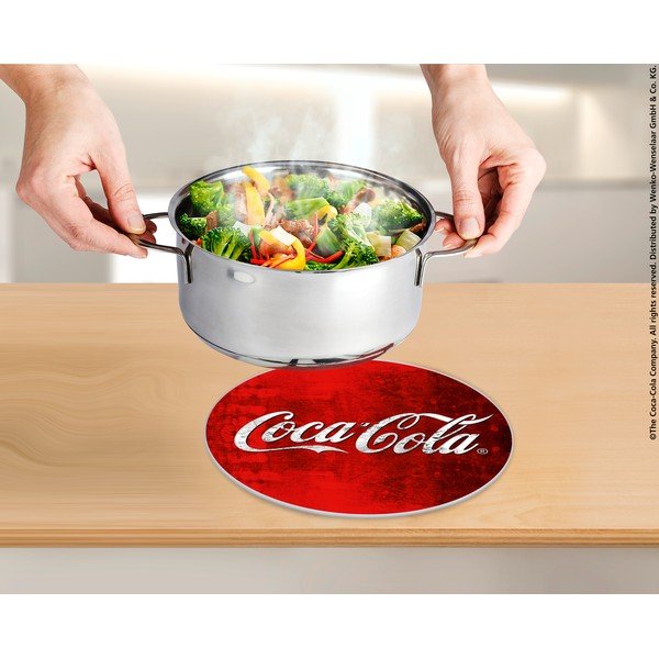 Wenko Coca-Cola Classic stikla poda paliktnis, ø 20 cm-image-1