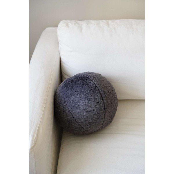 Mikroplīša dekoratīvais spilvens ø 25 cm Top – Mioli Decor-image-1