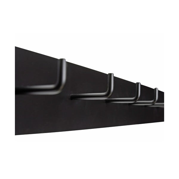 Melns metāla sienas pakaramais Hack – Hübsch-image-2