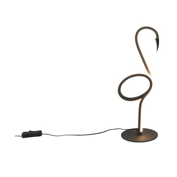 Melna LED galda lampa (augstums 35 cm) Ingo – Reality-image-2