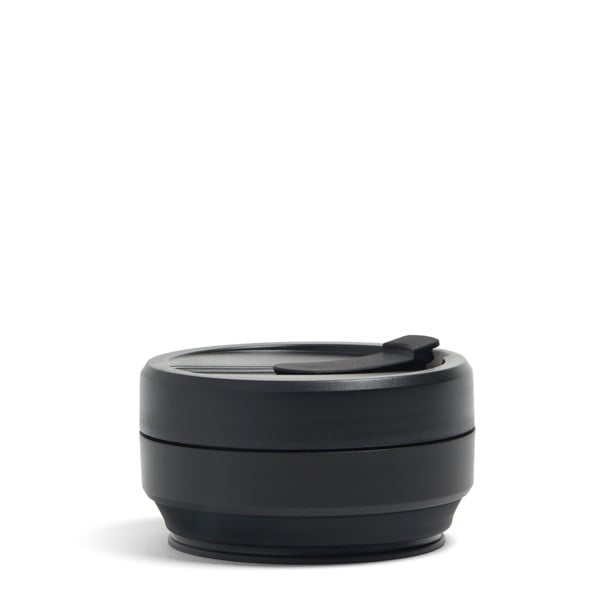 Melna salokāma ceļojumu krūze Stojo Titan Ink, 710 ml-image-1