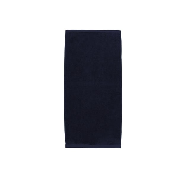 Tumši zils frotē kokvilnas dvielis 50x100 cm Comfort – Södahl-image-4