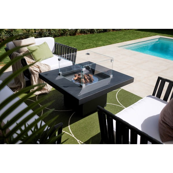 Tumši zaļš iekštelpu un āra celiņa paklājs 70x300 cm Boo Dark Olive – Pappelina-image-3