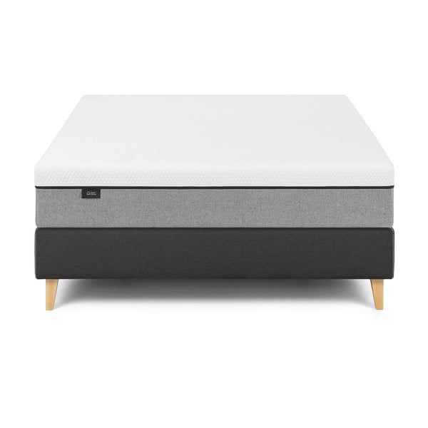 Vidēji stingrs putu matracis 135x190 cm Eva – Kave Home-image-3