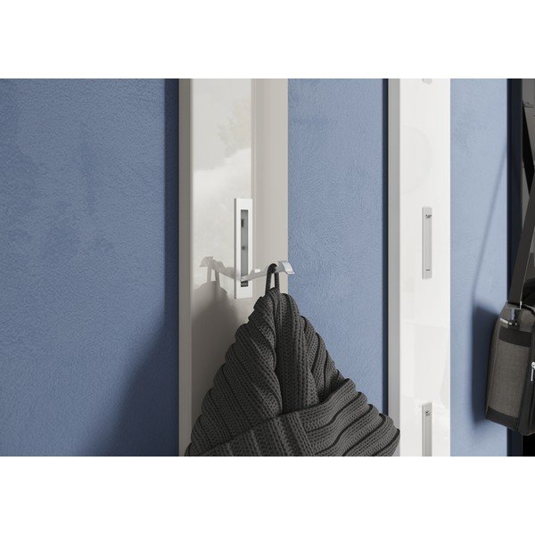 Krēmkrāsas spīdīgs sienas pakaramais 15 cm – Germania-image-2