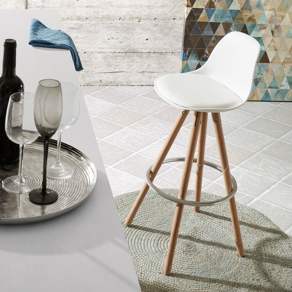 Zils džutas paklājs Kave Home Dip, Ø 100 cm-image-2