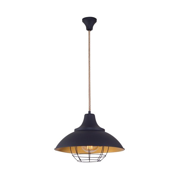 Melna griestu lampa Homemania Decor Babe