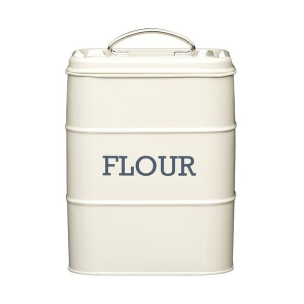 Tērauda pārtikas uzglabāšanas konteiners miltiem Living Nostalgia – Kitchen Craft