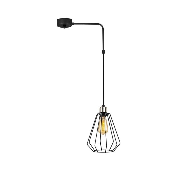Melna metāla griestu lampa Opviq lights Zach-image-2