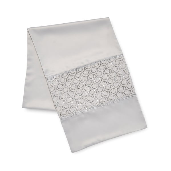 Galda celiņš no mikrosatīna 33x180 cm Deco Sequin – Catherine Lansfield-image-2