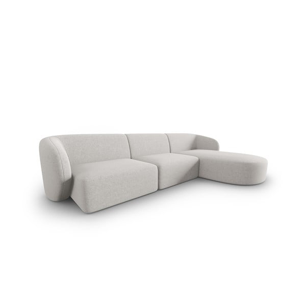 Gaiši pelēks stūra dīvāns (ar labo stūri) Shane – Micadoni Home-image-2